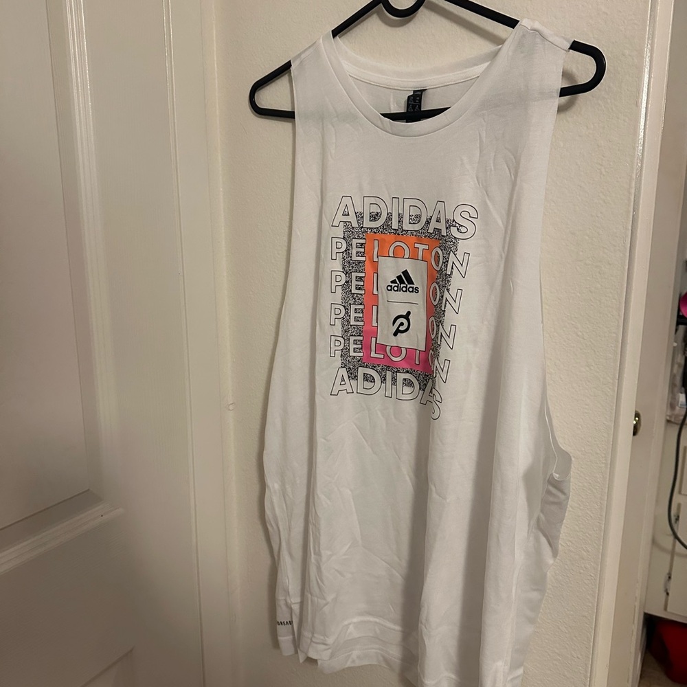 NWT Peloton Adidas Tank Top Workout Cycling Womens Plus Size